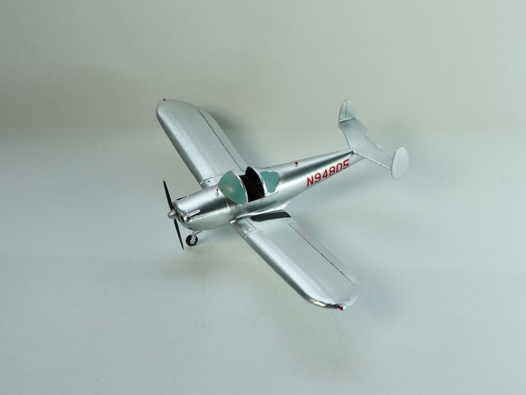 1/72 N94805 painted Ercoupe